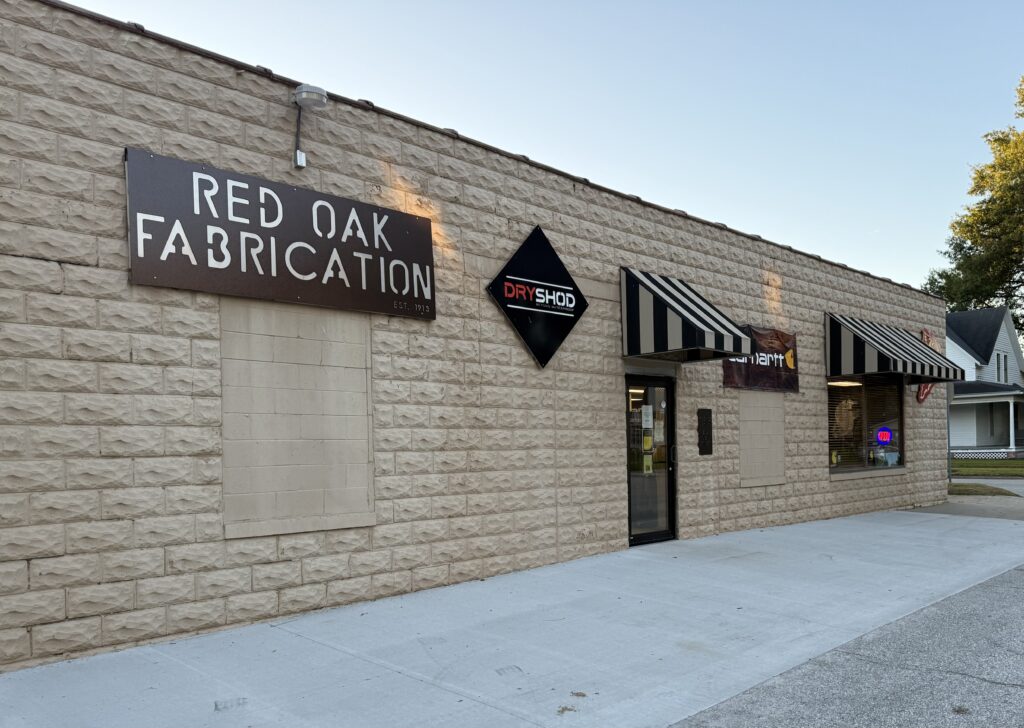 Red Oak Fabrication Central Facility and Carhartt Store at 306 N. 3rd Street