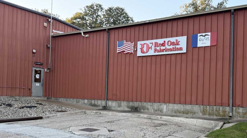 Red Oak Fabrication South Facility at 103 S. 3rd Street