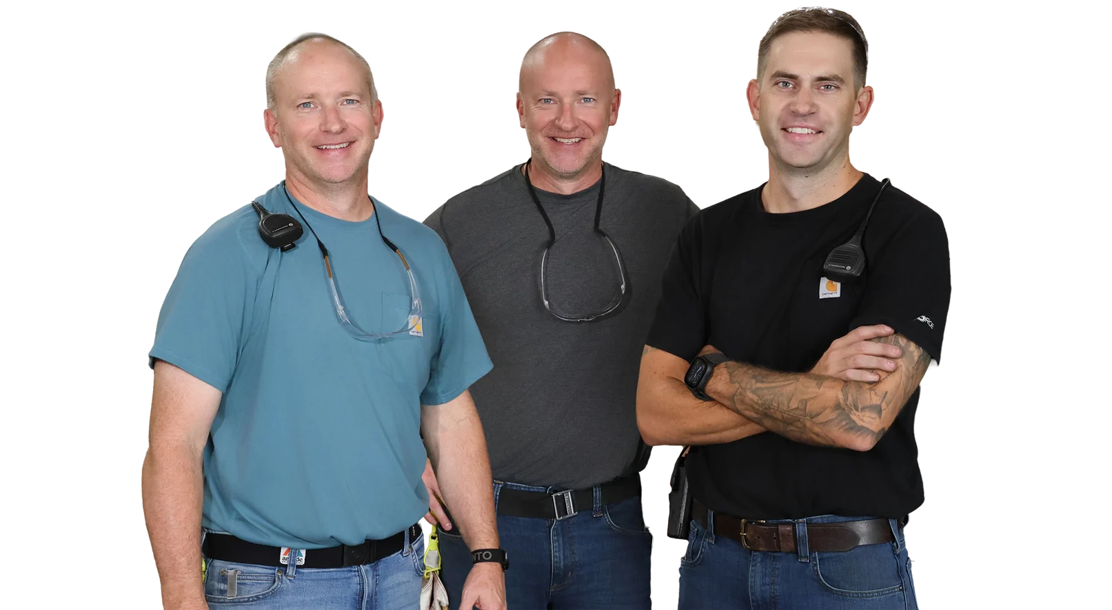 Red Oak Fabrication owners from the Fort family
